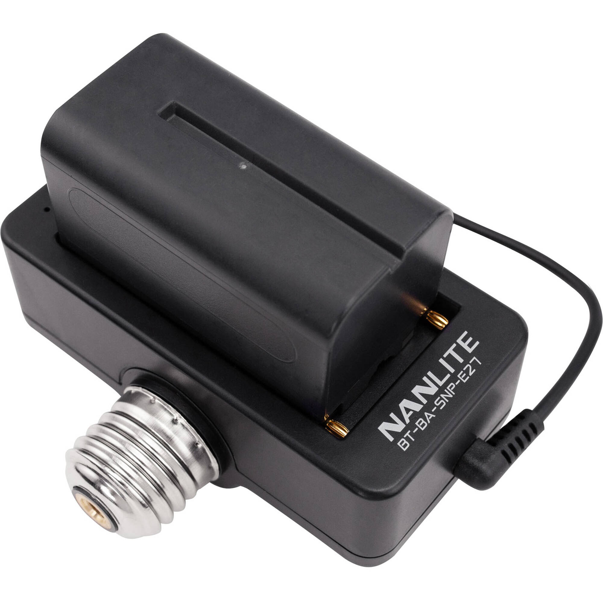 Nanlite SNP-E27 Battery Adapter