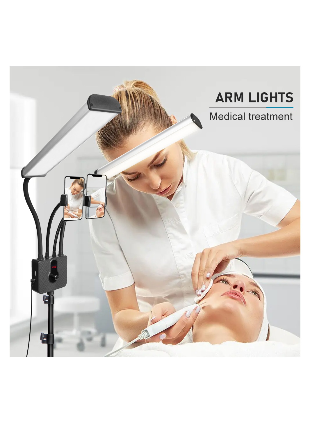 Double Arms LED Fill Light 5800 Lumens