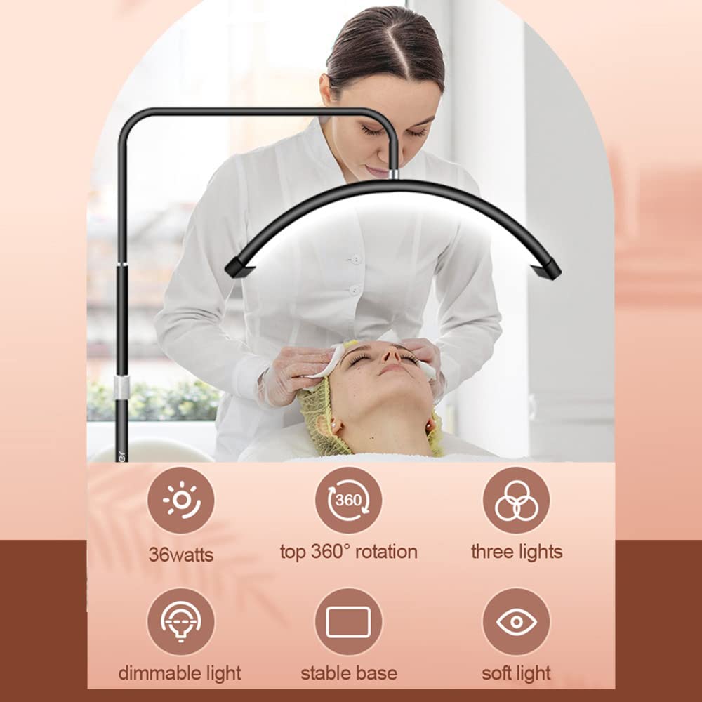 Generic LED Moon Light M6x Floor LED Video Light Half-Moon Shaped Fill Light