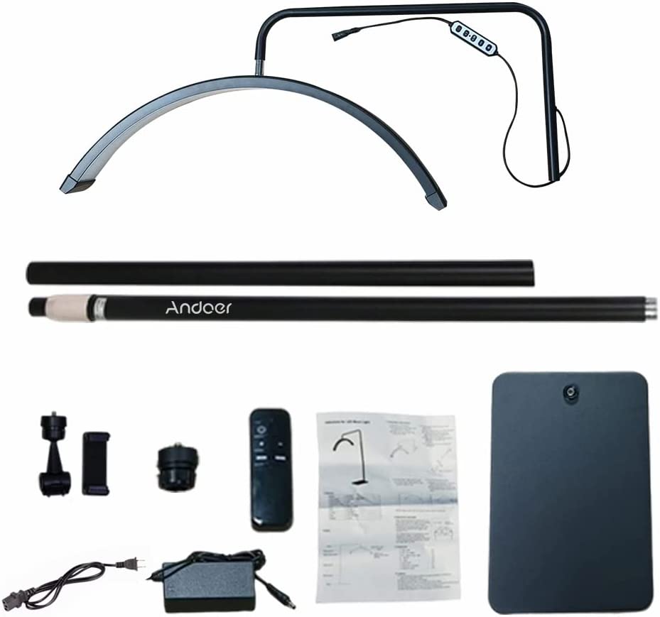 Generic LED Moon Light M6x Floor LED Video Light Half-Moon Shaped Fill Light