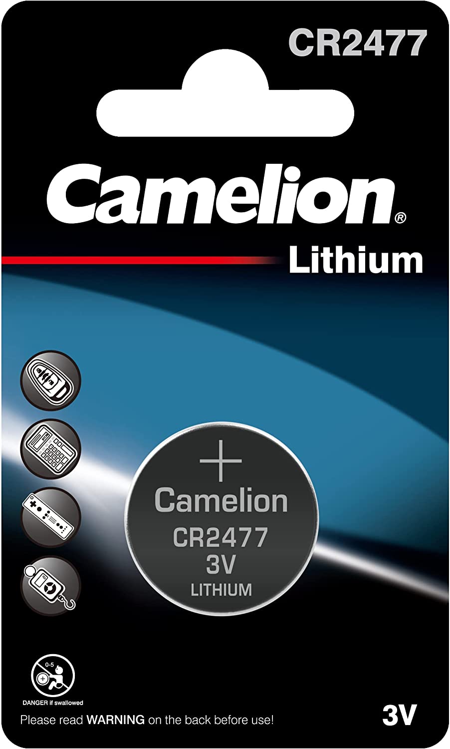 Camelion 3V CR2477 Lithium Button Cell