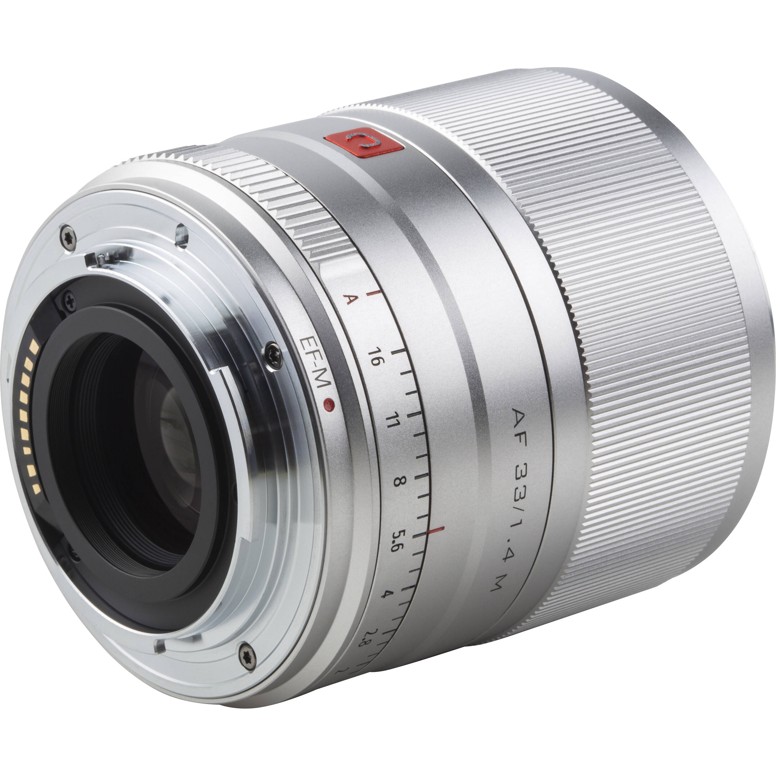 Viltrox AF 33mm f/1.4 M Lens for Canon EF-M (Silver)