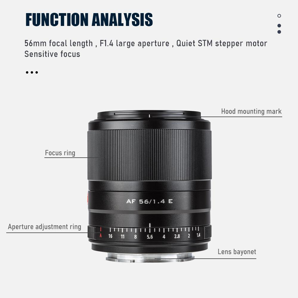 Viltrox AF 56mm f/1.4 E Lens for Sony E (Black)