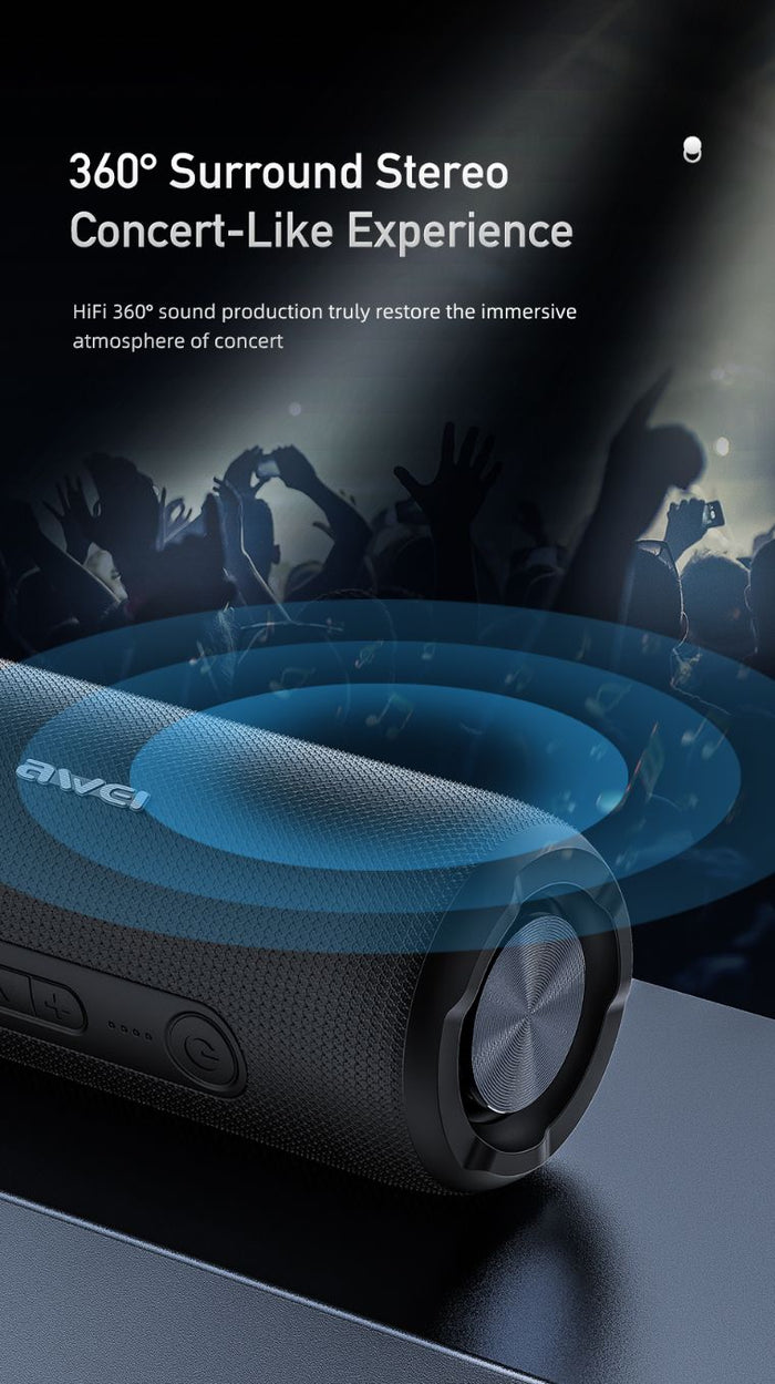 Awei Y669 Bluetooth Speaker 3D Stereo Speakers