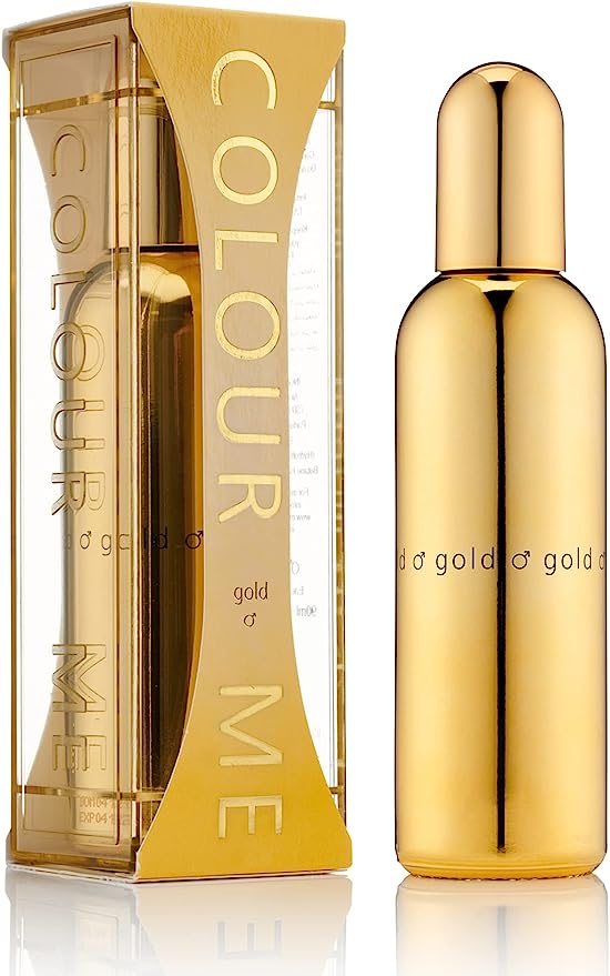 ColourMe Gold Perfume for men (2206) (Gold)