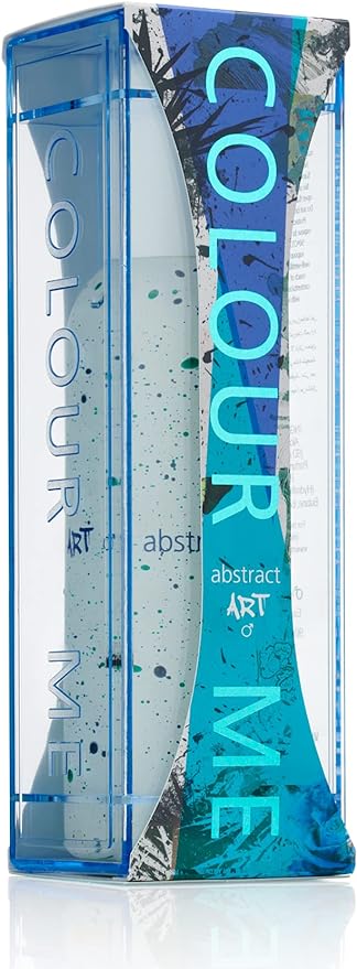 Colour me abstract art - fragrance for men - 90ml eau de parfum, by milton-lloyd (Blue)