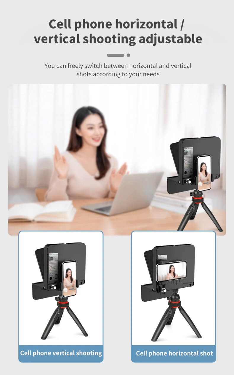 LENSGO TC7S Teleprompter for Smartphone
