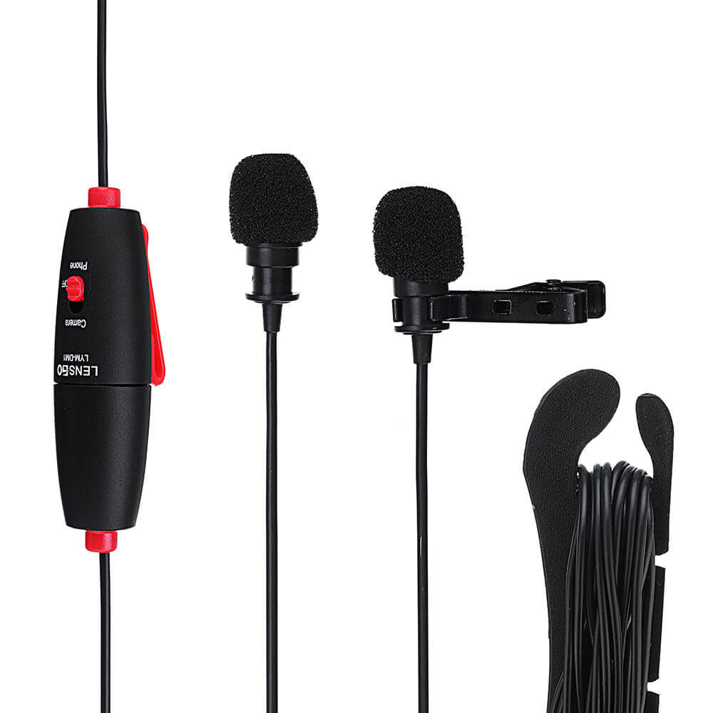 LENSGO LYM-DM1 DOUBLE DUAL MICROPHONE