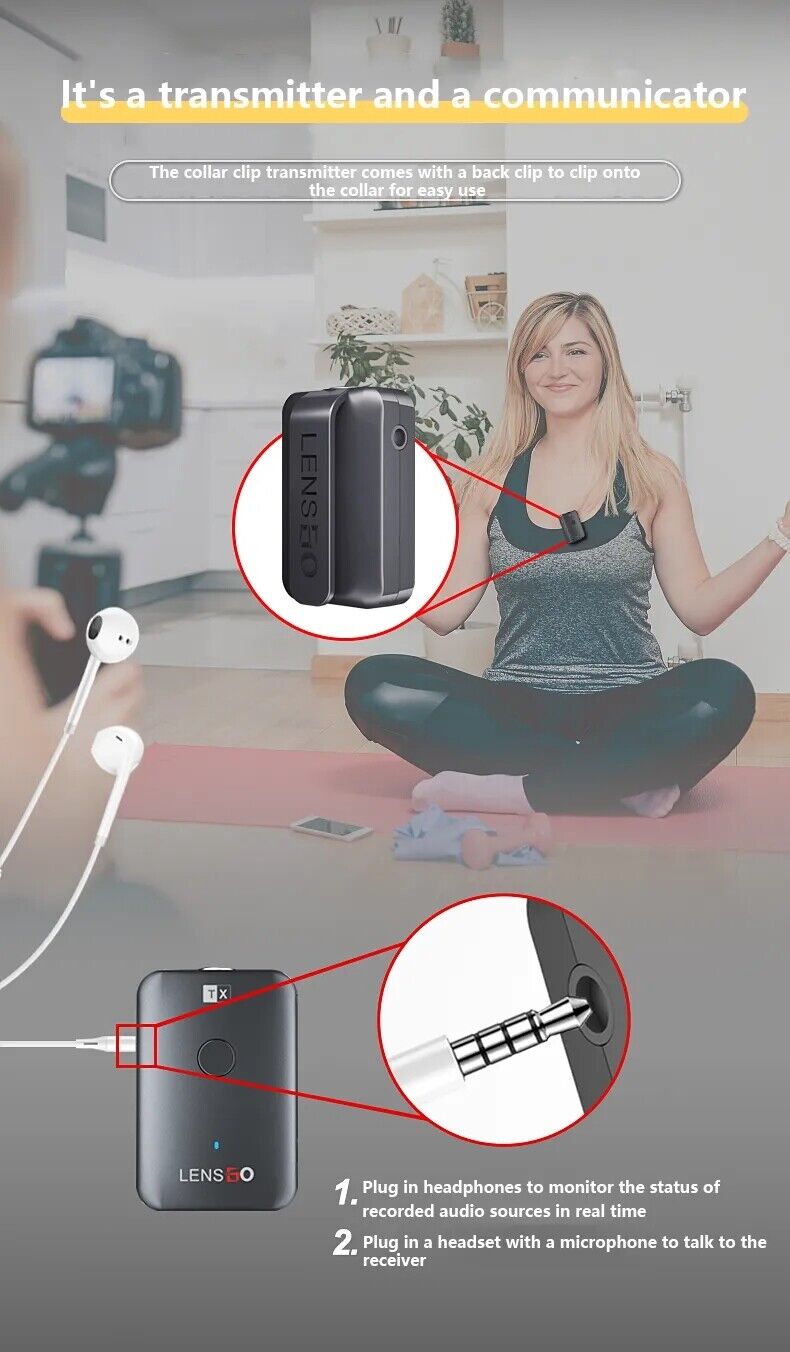 318D-1V2 Lightweight And Portable Microphone (Black)