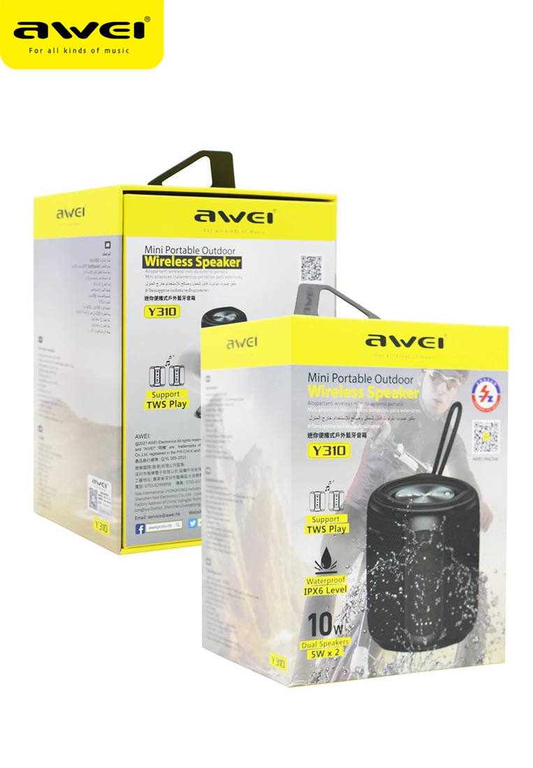 Awei Y310 Speaker Waterproof TF Card