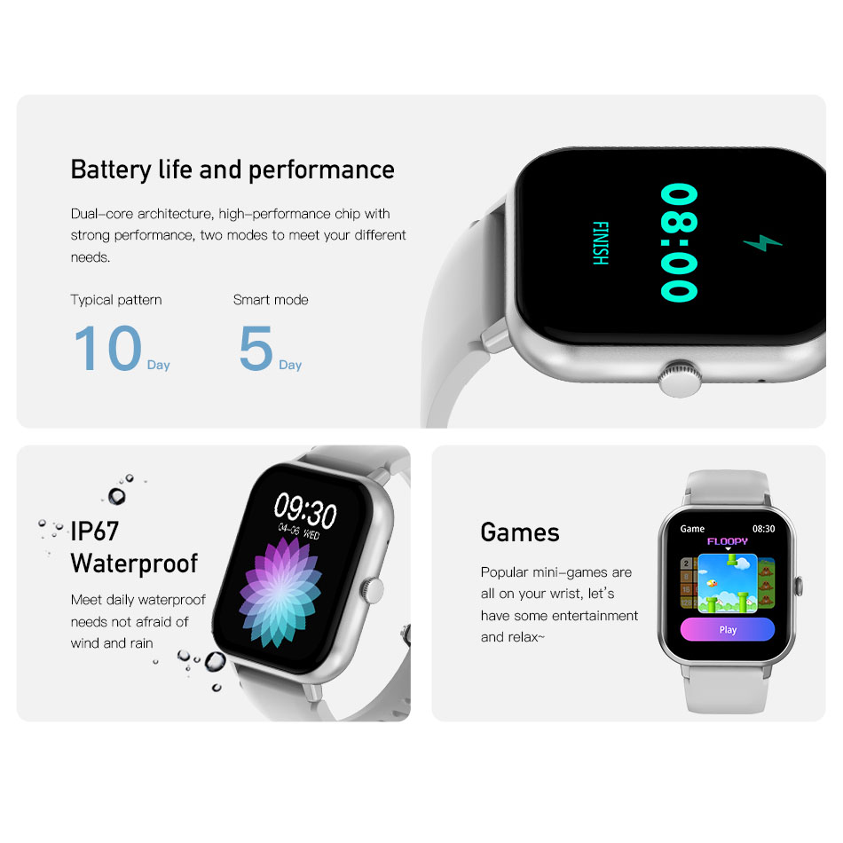 Awei H25 Smart Watch SILVER (Silver)