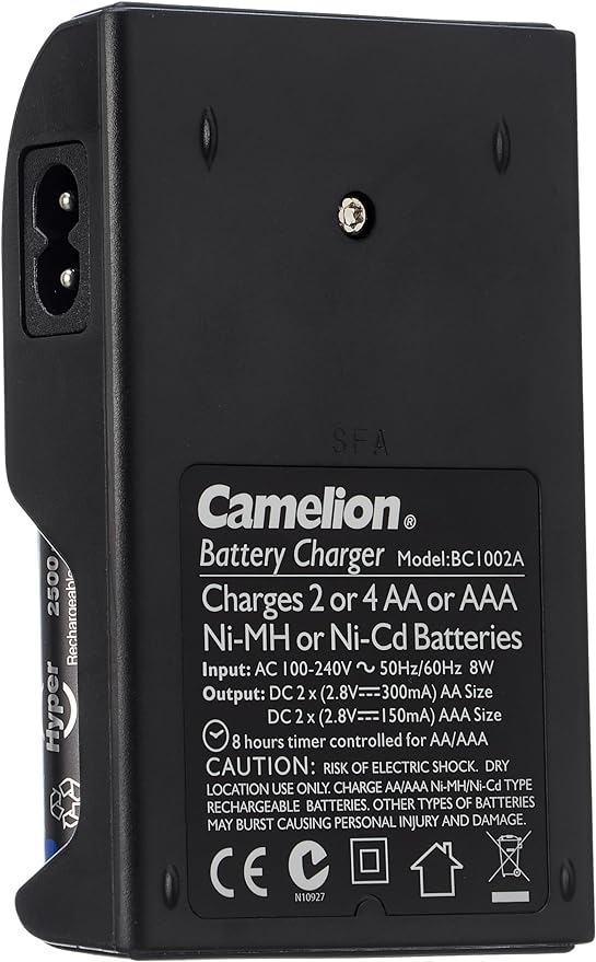 Flash Speedlght With Triger Plus Camelion Charger And 4 AA 2500Mah