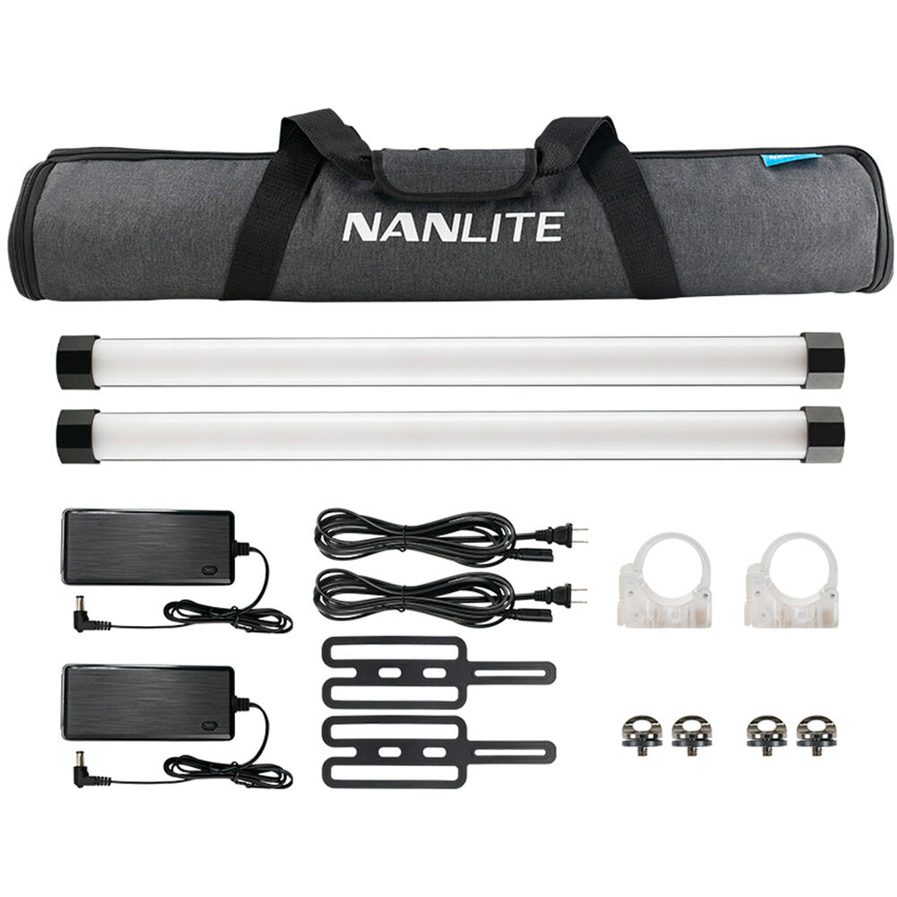 Nanlite PavoTube II 15X RGB LED Pixel Tube Light (77cm, 2-Light Kit)