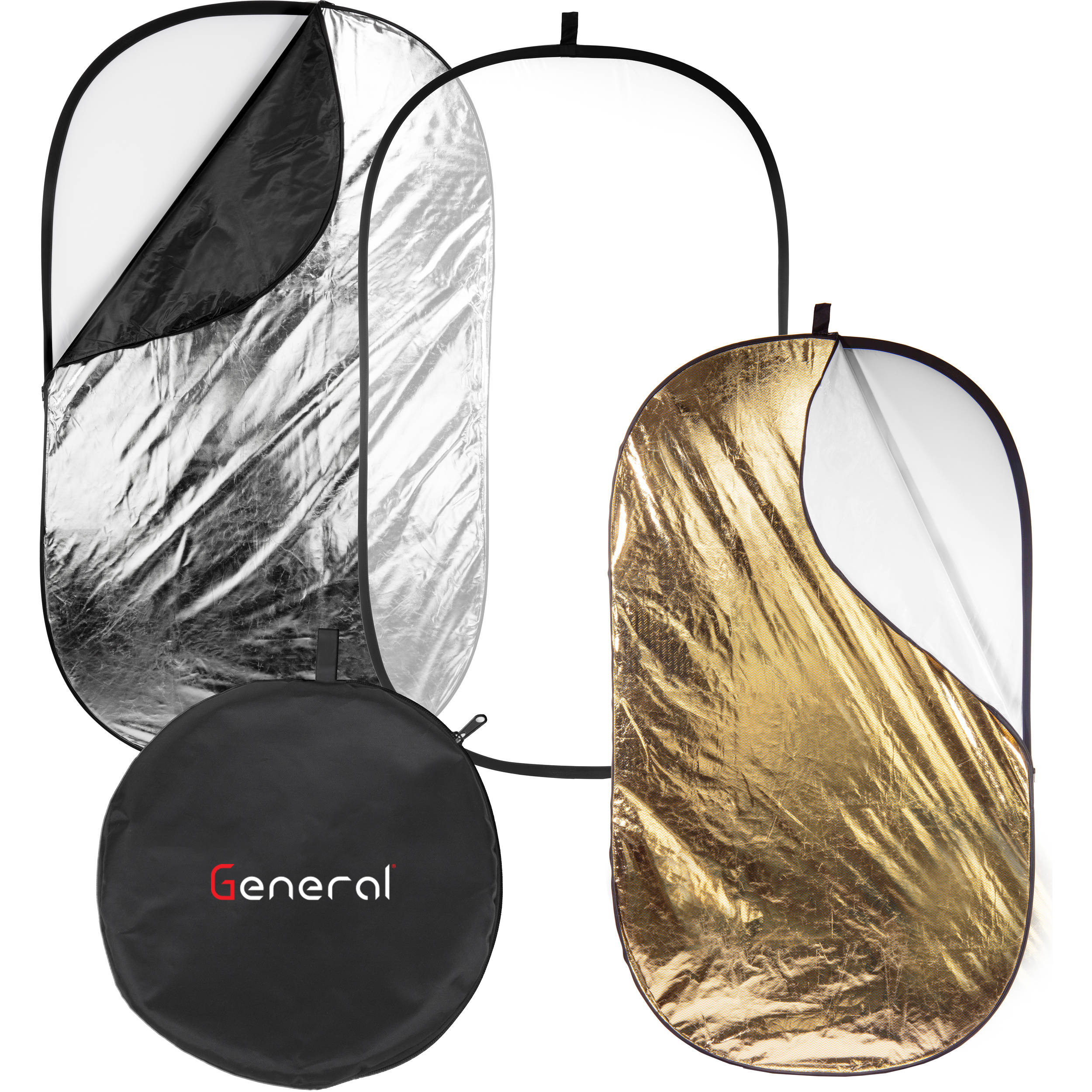 General 5-in-1 Collapsible Oval Reflector (120*80)