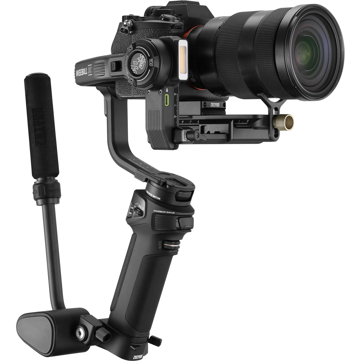 Zhiyun WEEBILL-3 S Handheld Gimbal Stabilizer Combo with Extendable Grip Set and Backpack