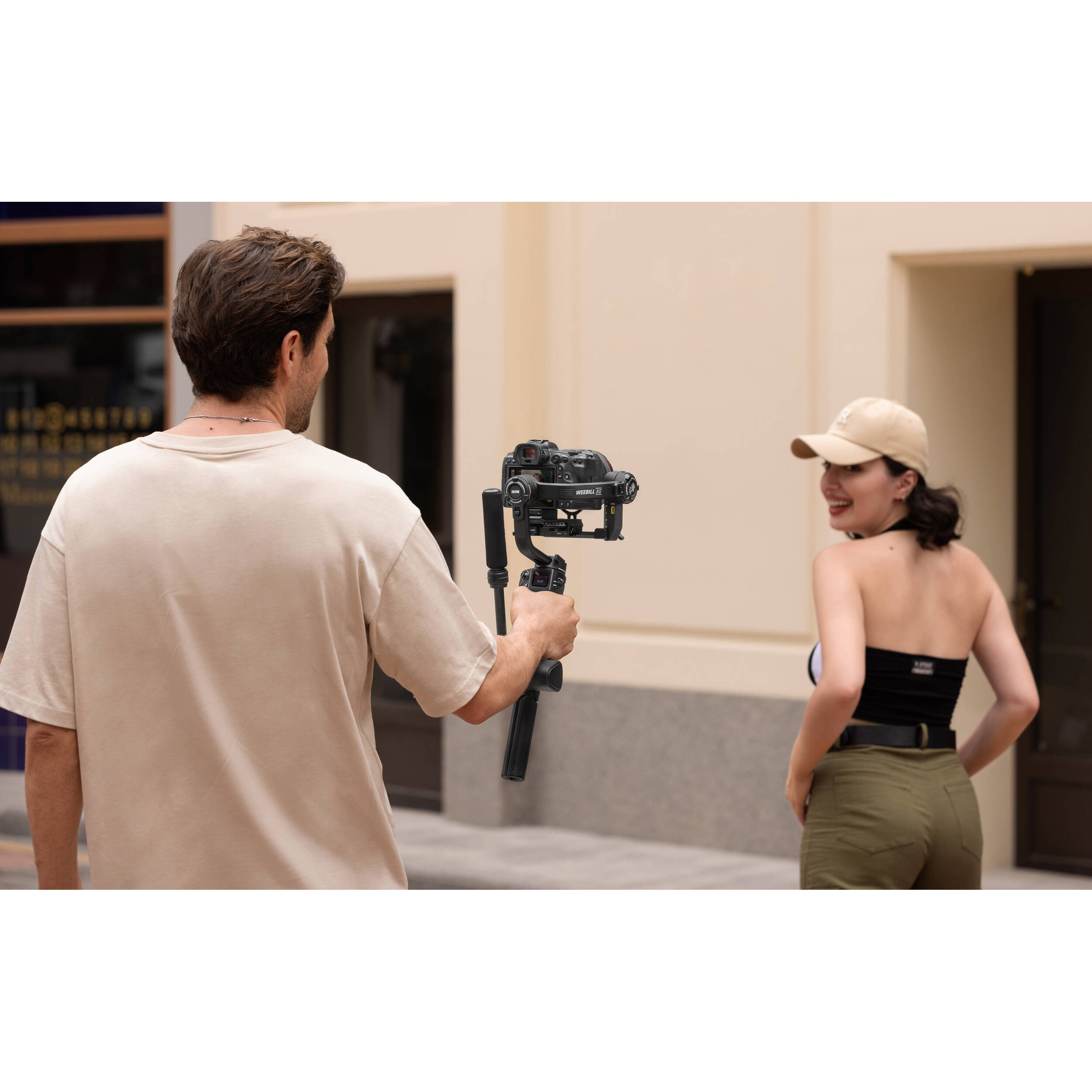 Zhiyun WEEBILL-3 S Handheld Gimbal Stabilizer Combo with Extendable Grip Set and Backpack