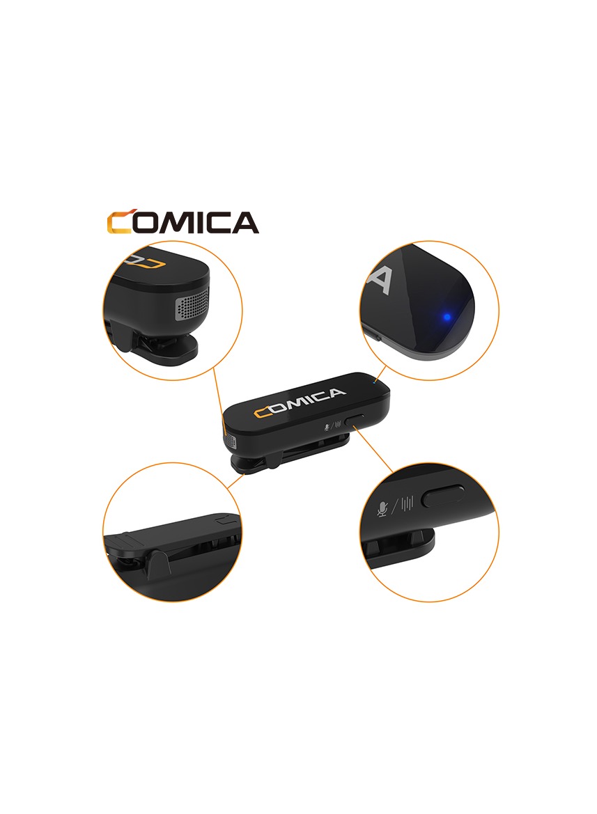 Comica Vimo S-UC Dual Mini Wireless Microphone Type C