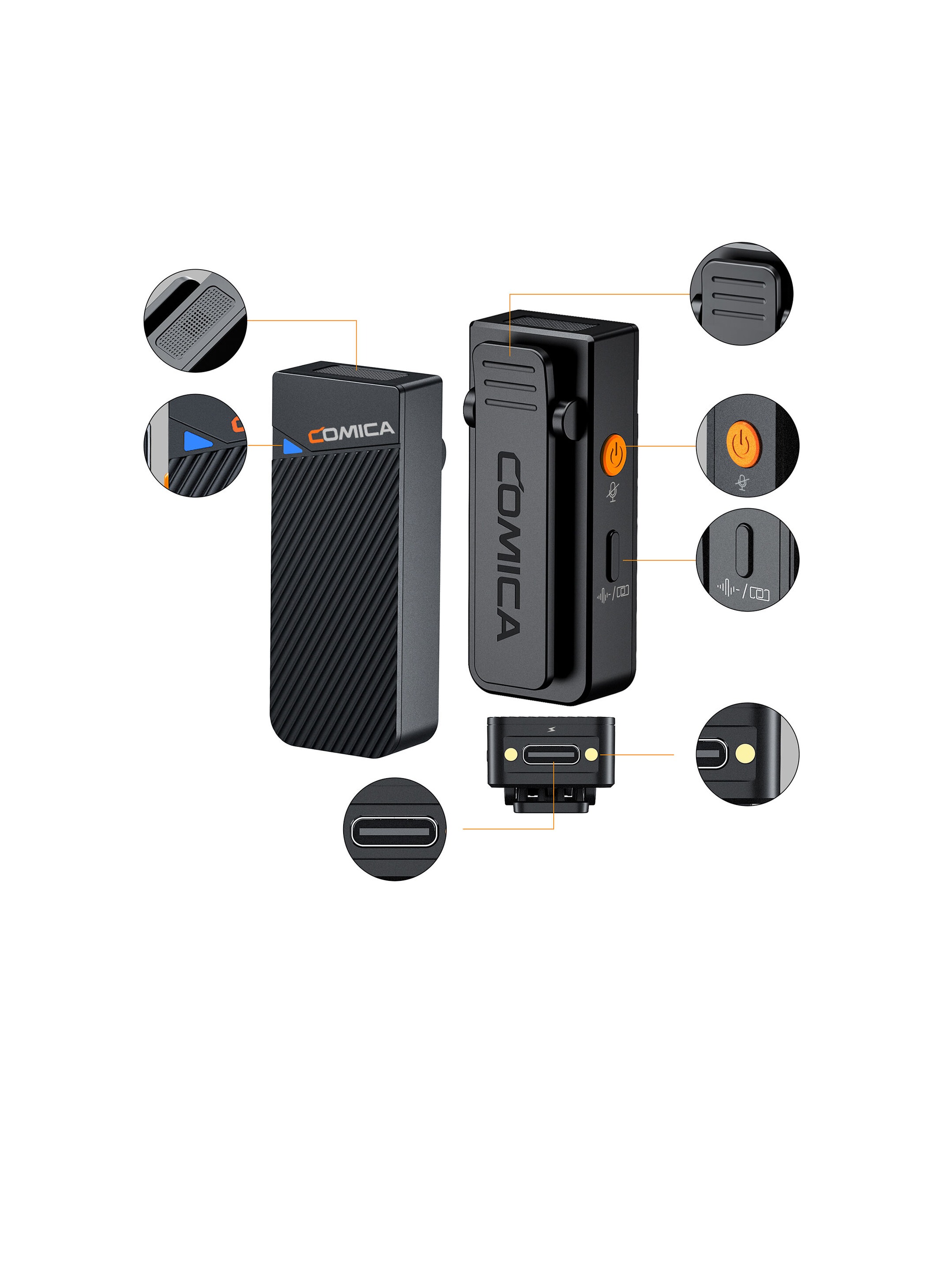 Comica Audio Vimo C3 Mini 2-Person Wireless Microphone