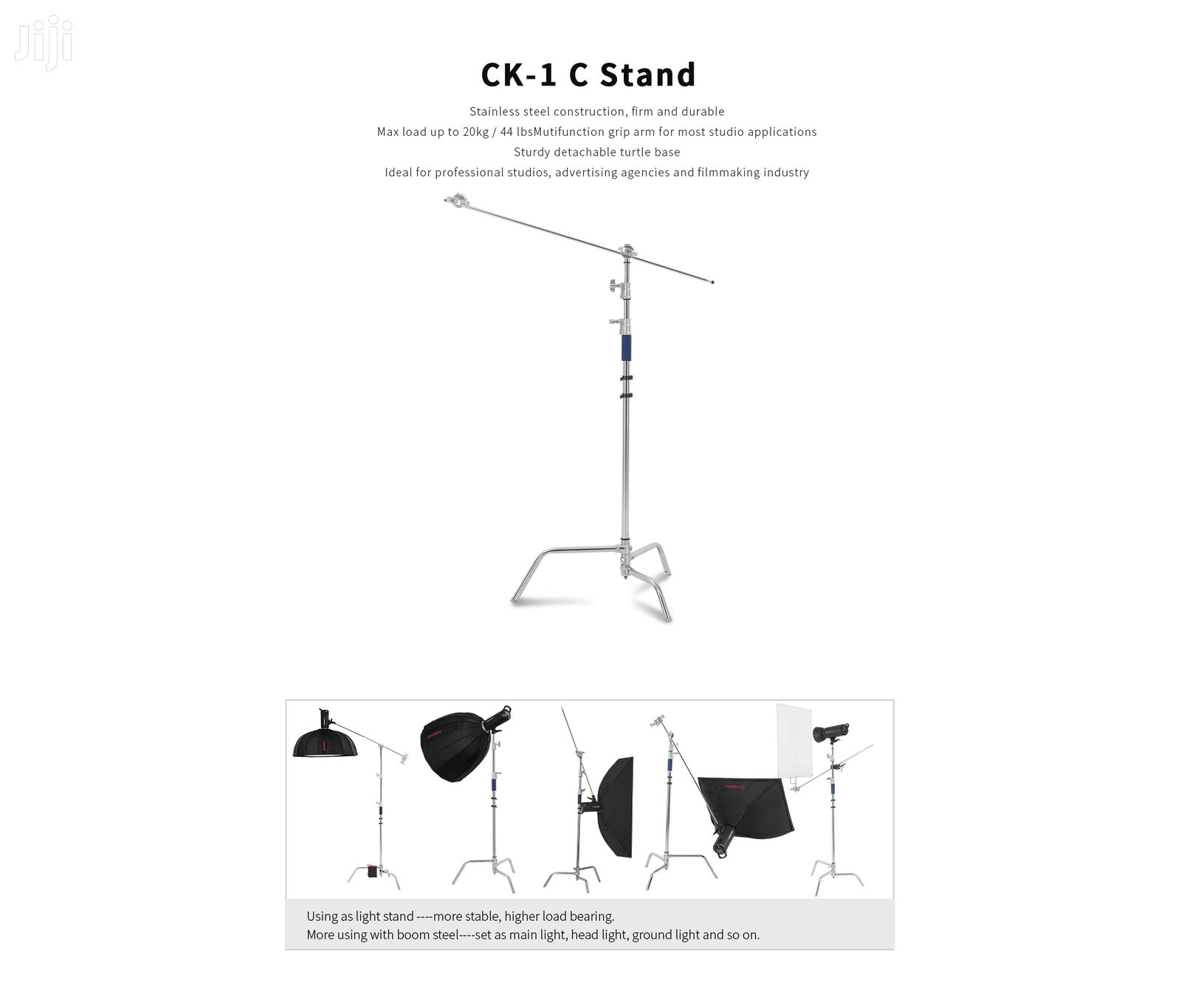 Professional C-Stand with Boom Arm