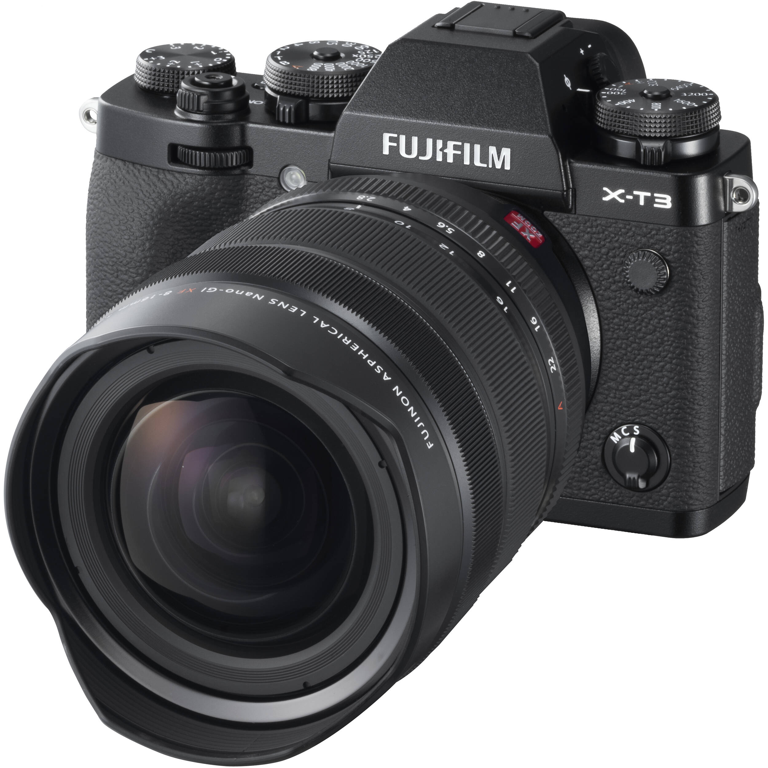 FUJIFILM X-T3 Mirrorless Camera (Body Only) (Black)