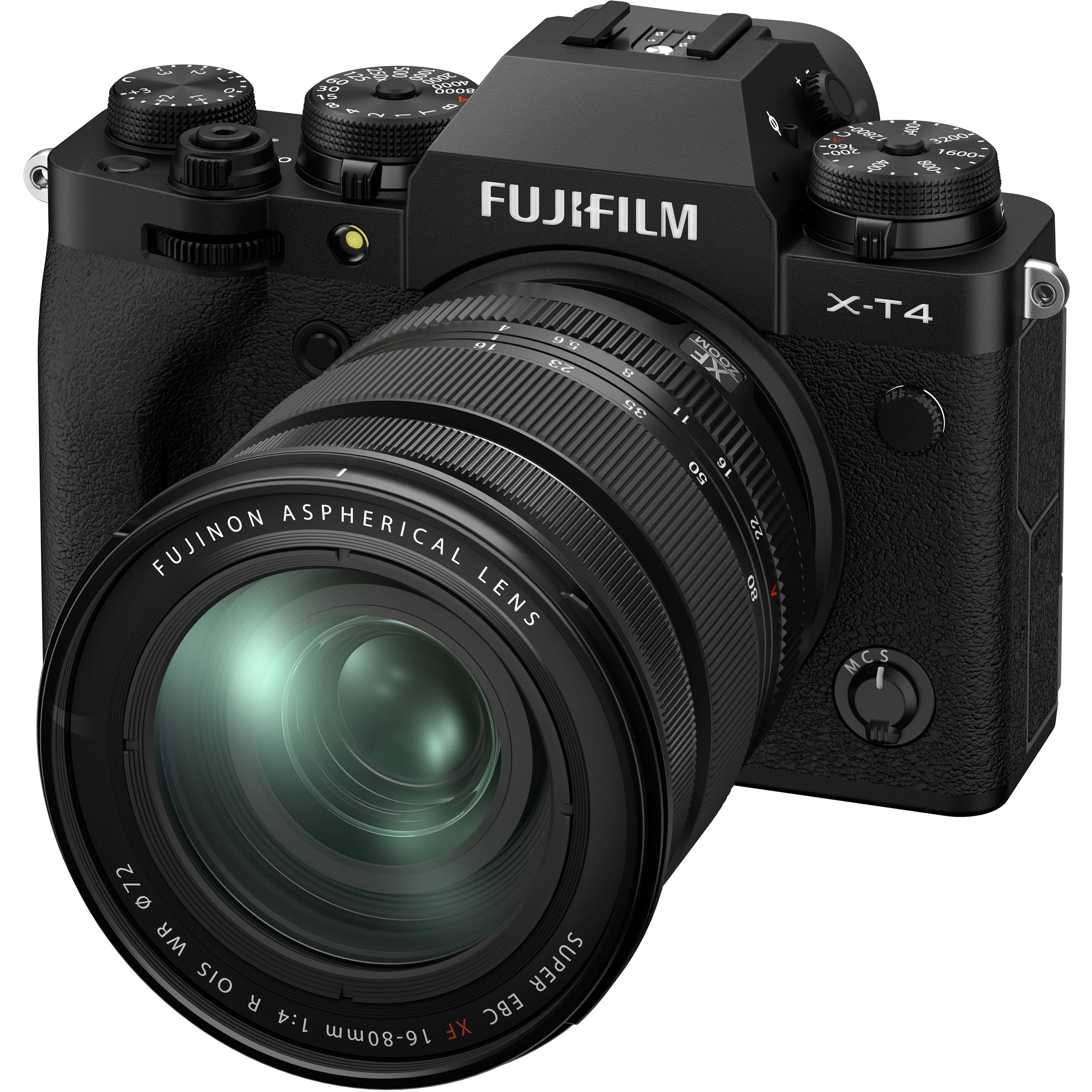 FUJIFILM X-T4 Mirrorless Camera with 16-80mm Lens (Black)