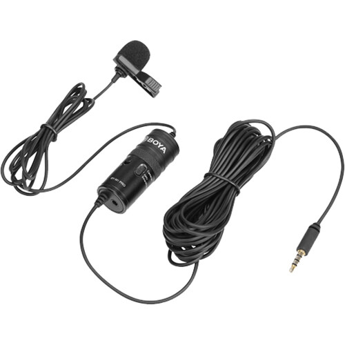 BOYA BY-M1 Pro Omni Lavalier Mic for Smartphones and Cameras (TRRS)