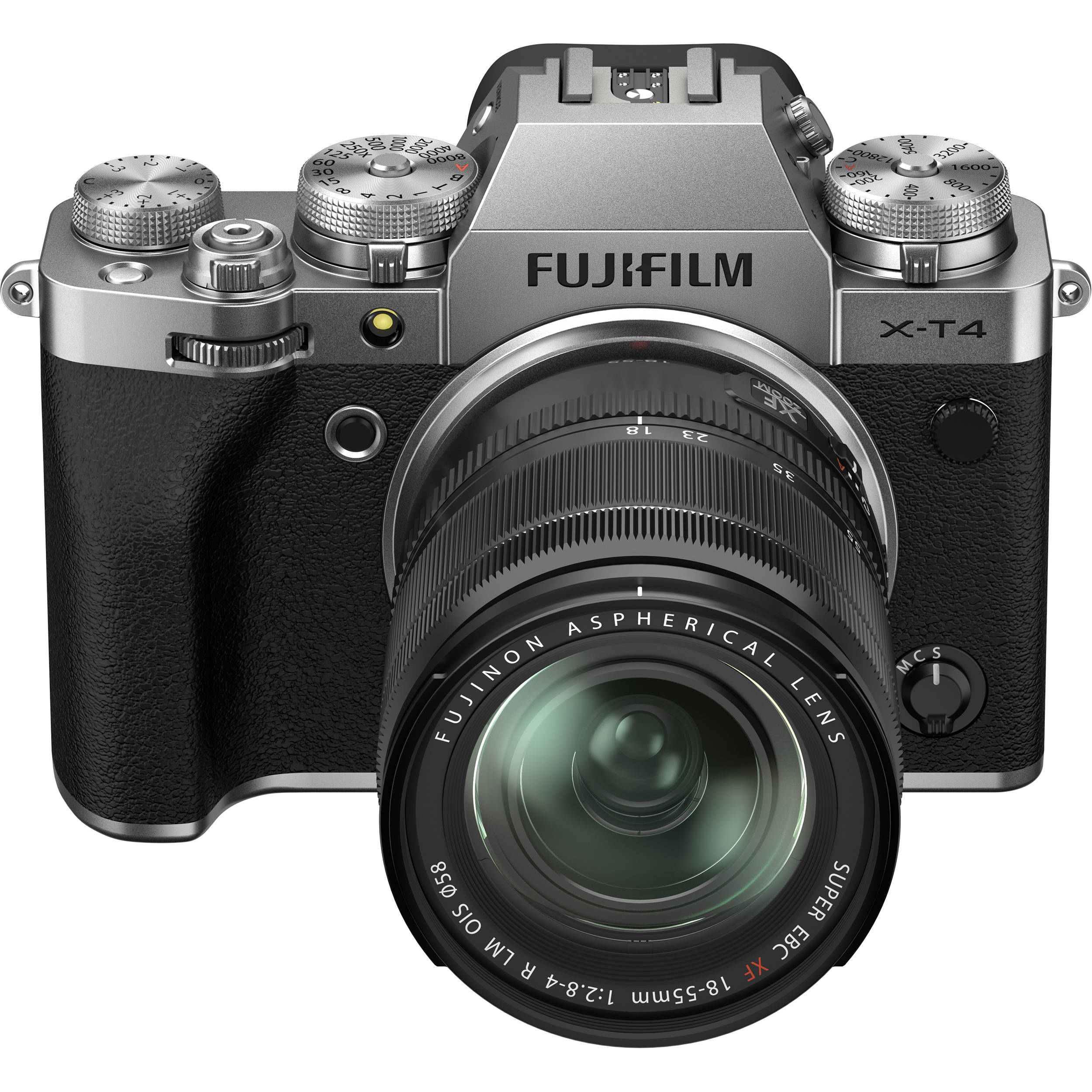 FUJIFILM X-T4 Mirrorless Camera with 18-55mm Lens (Silver)