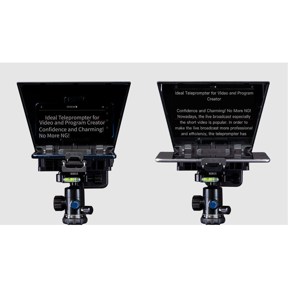 FeelWorld TP2A Portable Teleprompter for Smartphone/Tablet/DSLR (8")