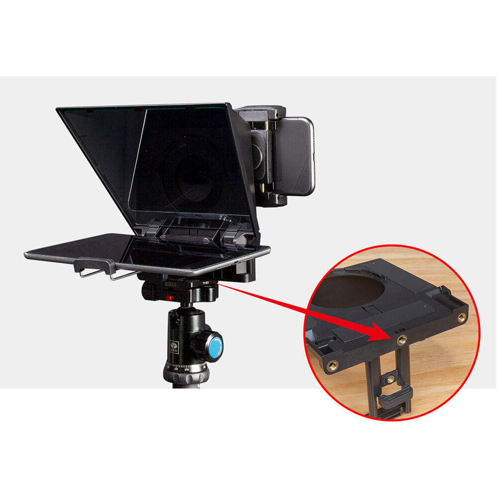 FeelWorld TP2A Portable Teleprompter for Smartphone/Tablet/DSLR (8")