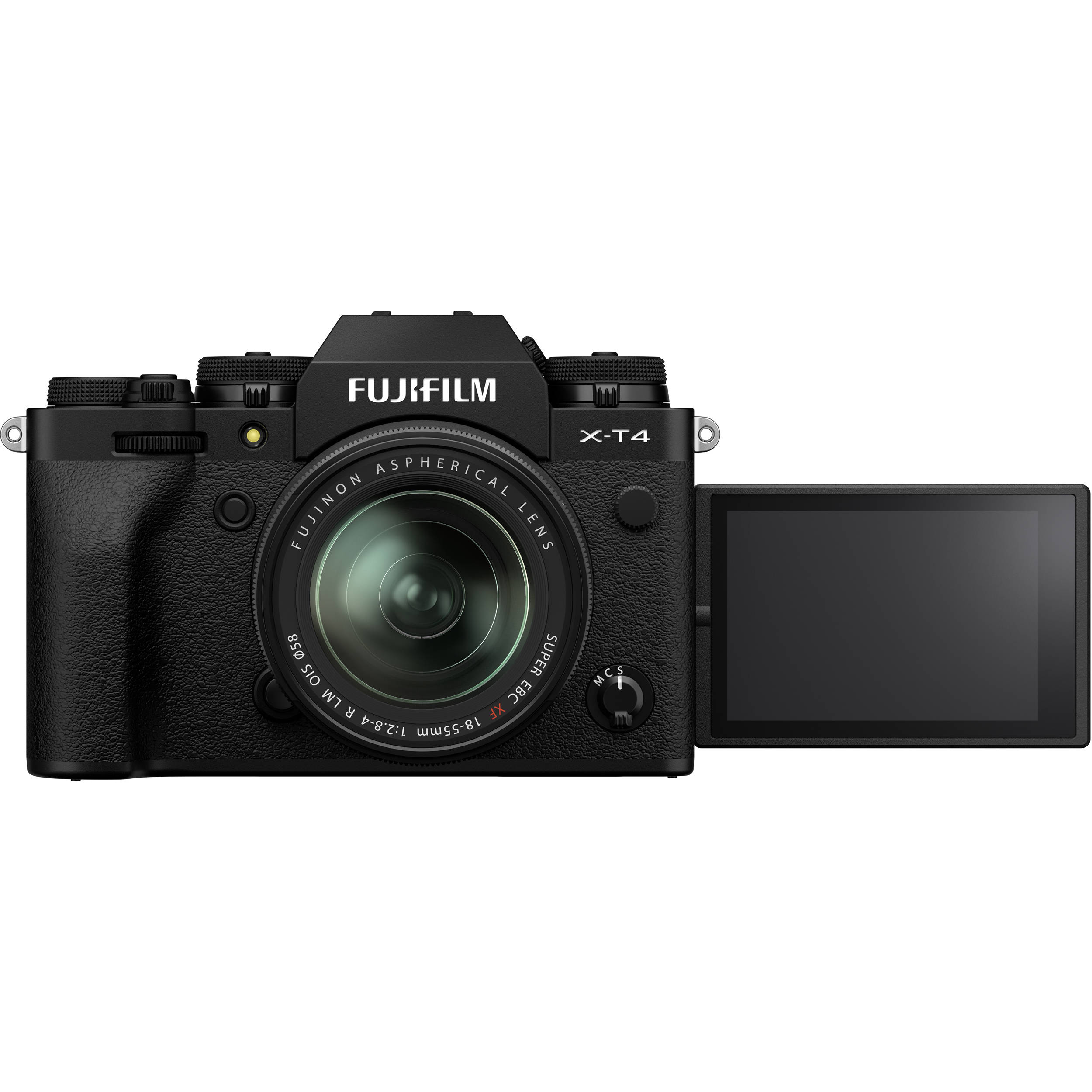 FUJIFILM X-T4 Mirrorless Camera with 18-55mm Lens (Black)
