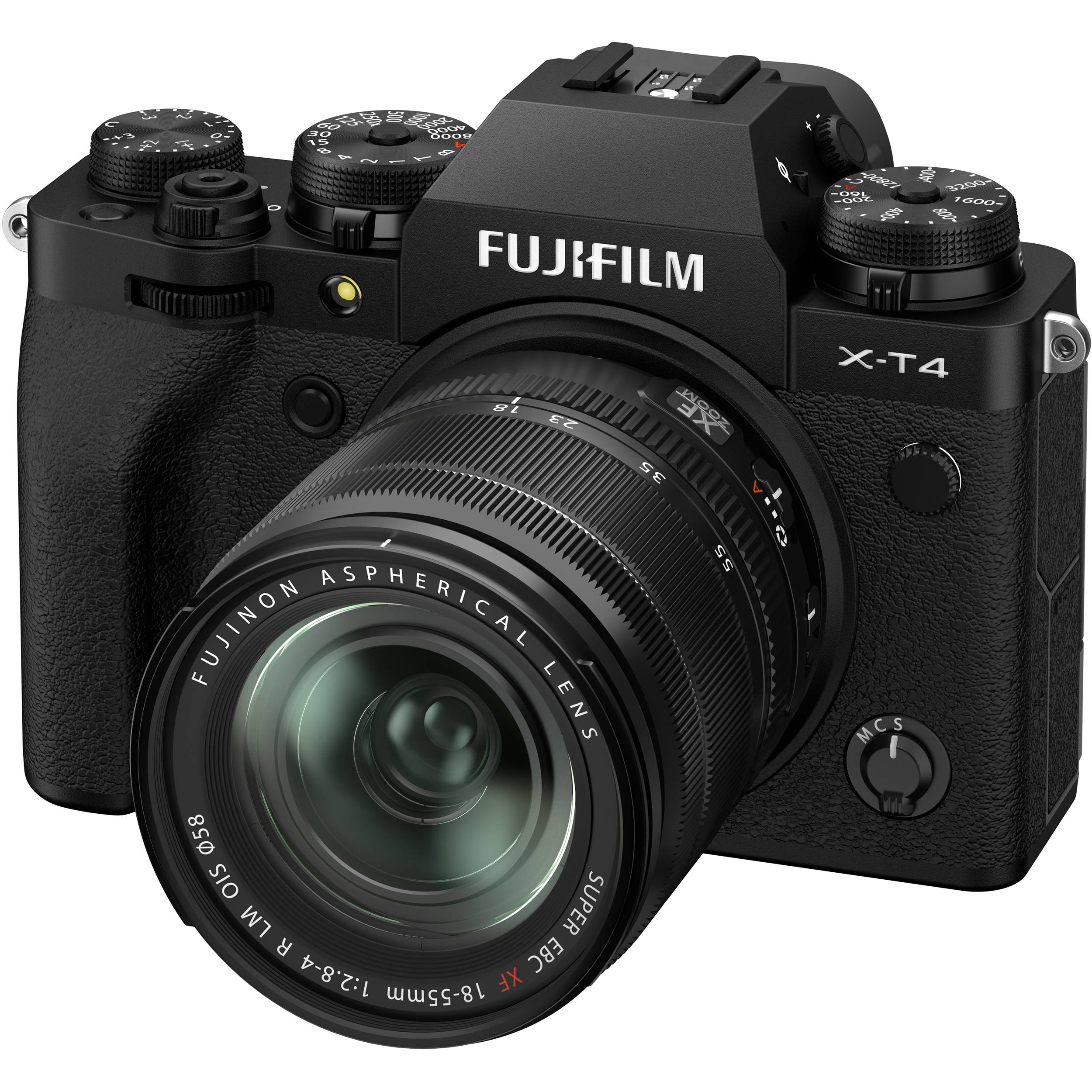 FUJIFILM X-T4 Mirrorless Camera with 18-55mm Lens (Black)