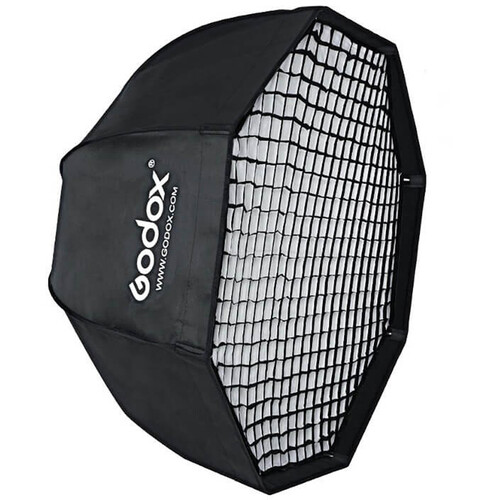 Godox Octa Softbox with Bowens Speed Ring and Grid 120 (120)