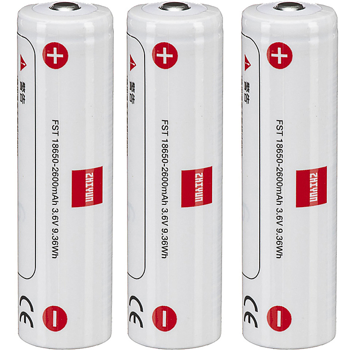 Zhiyun-Tech GMB-B118 18650 Lithium-Ion Battery (3-Pack)