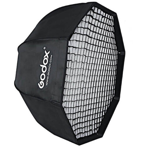 Godox Octa Softbox with Bowens Speed Ring and Grid 95 (95)