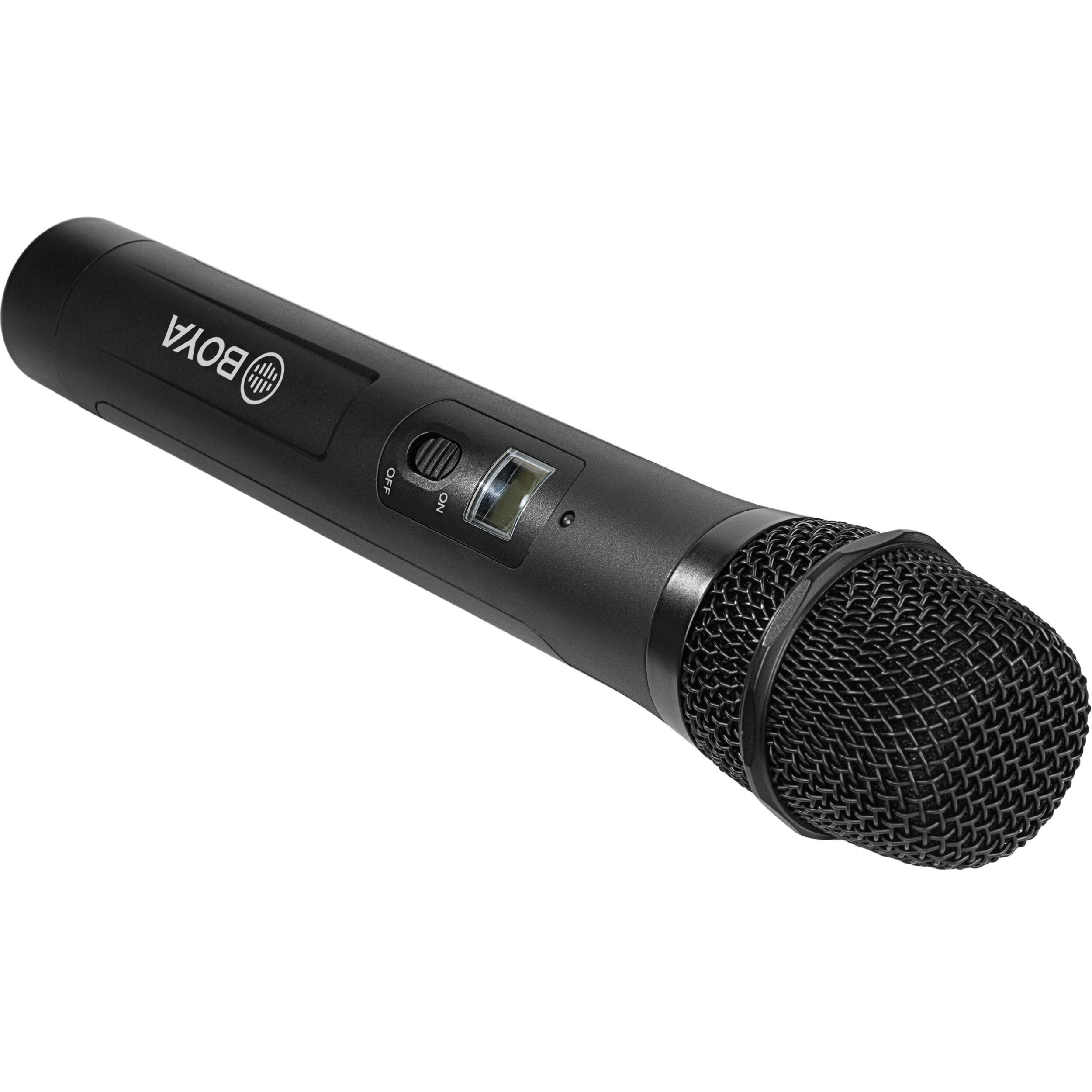 BOYA BY-WHM8 Pro Cardioid Wireless Transmitter/Handheld Microphone (556 to 595 MHz)