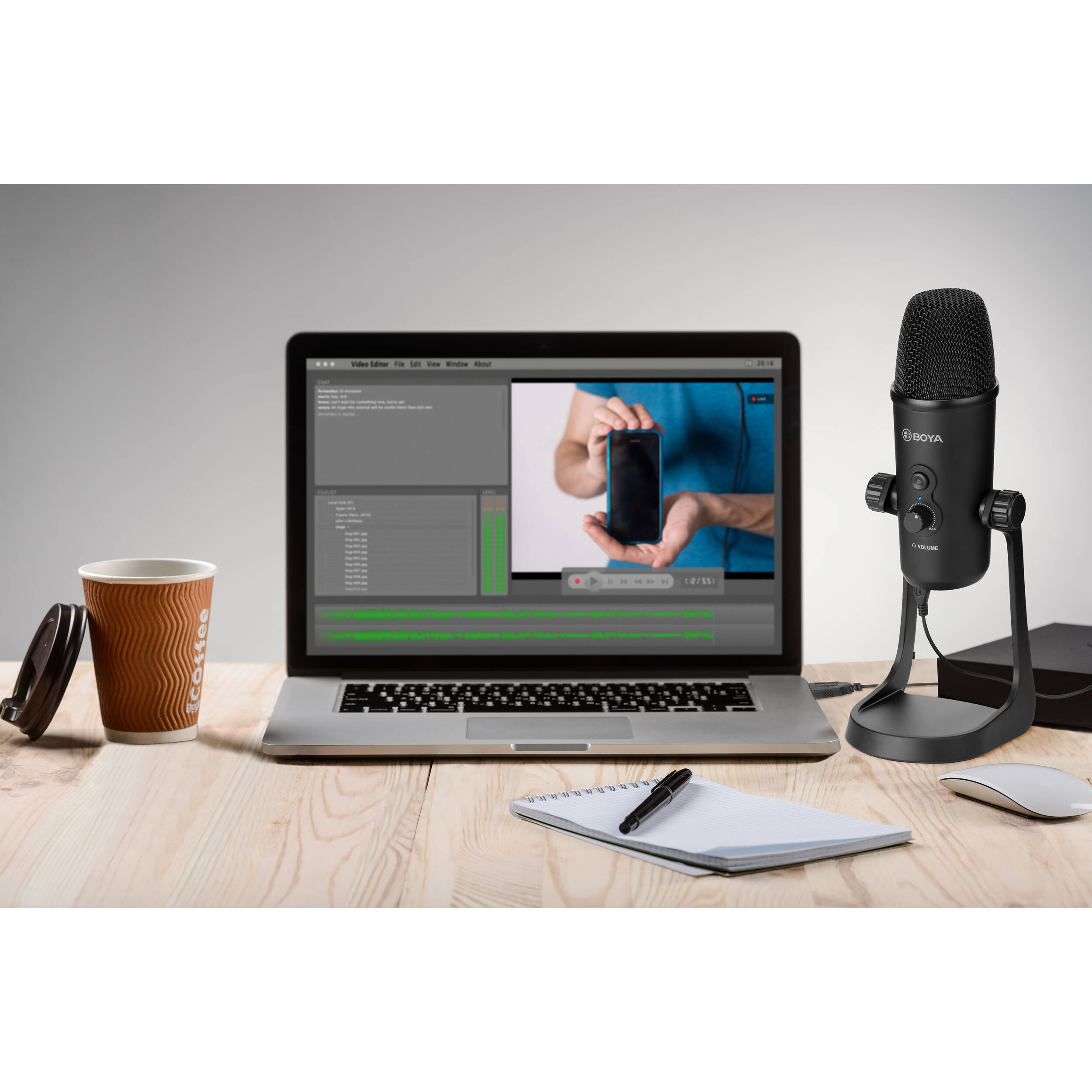 BOYA BY-PM700 Multipattern USB Microphone (Mac/Windows)