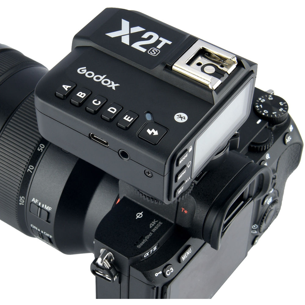 Godox X2T 2.4 GHz TTL Wireless Flash Trigger for Sony