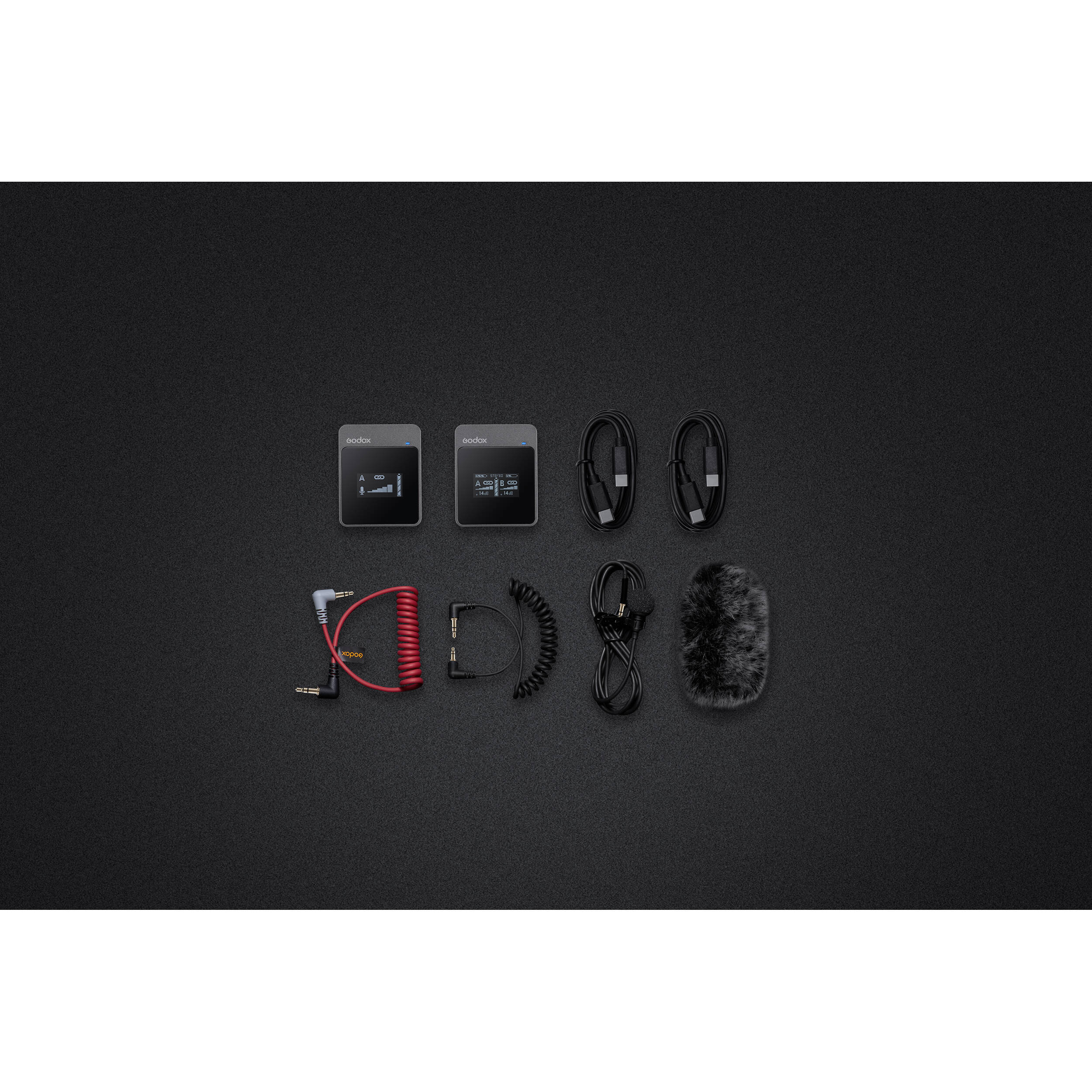 Godox MoveLink M1 Compact Digital Wireless Microphone System for Cameras & Smartphones with 3.5mm (2.4 GHz)