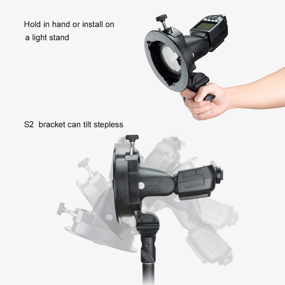 Godox S2 Speedlite Bracket Bowens Mount