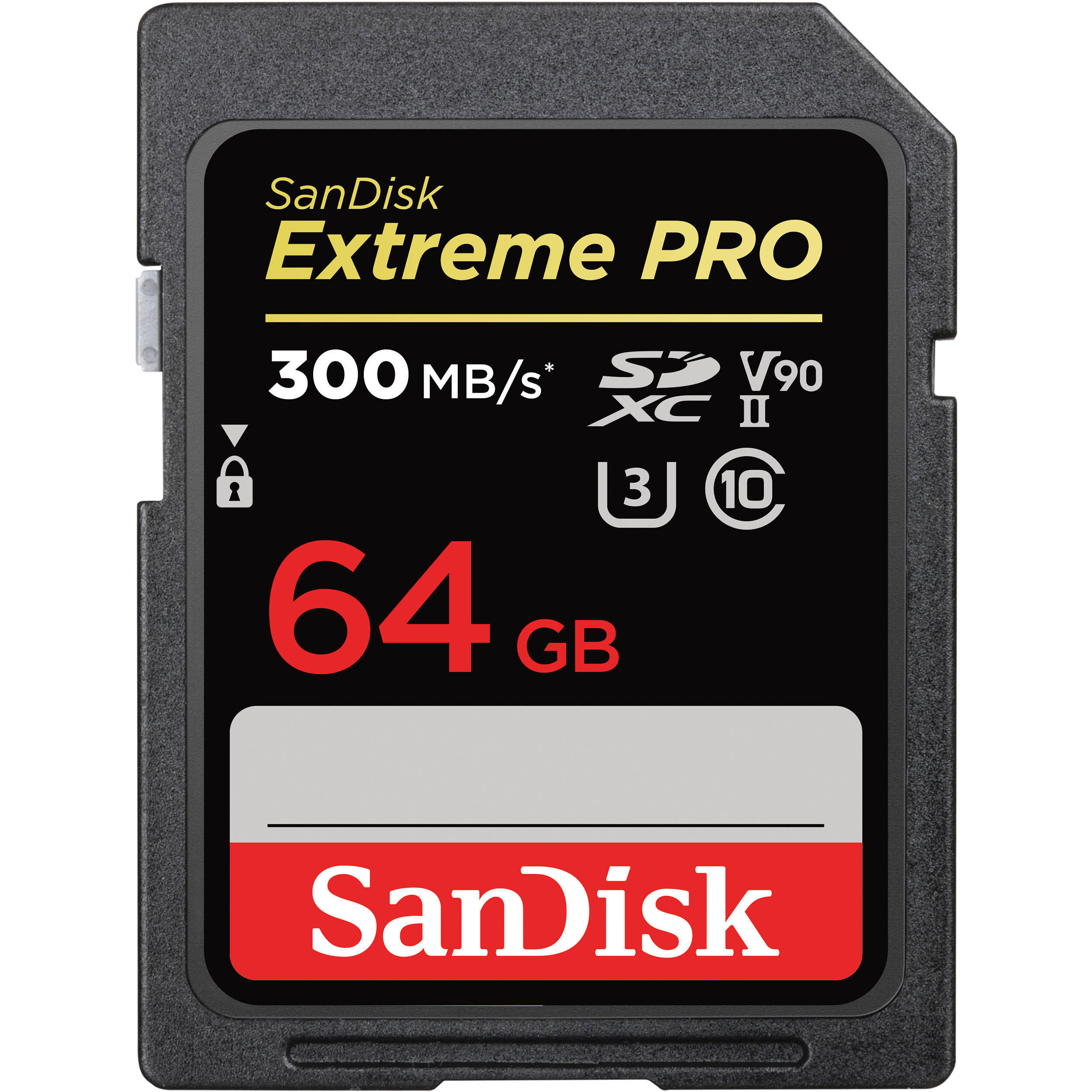 SanDisk 64GB Extreme PRO UHS-II SDHC Memory Card