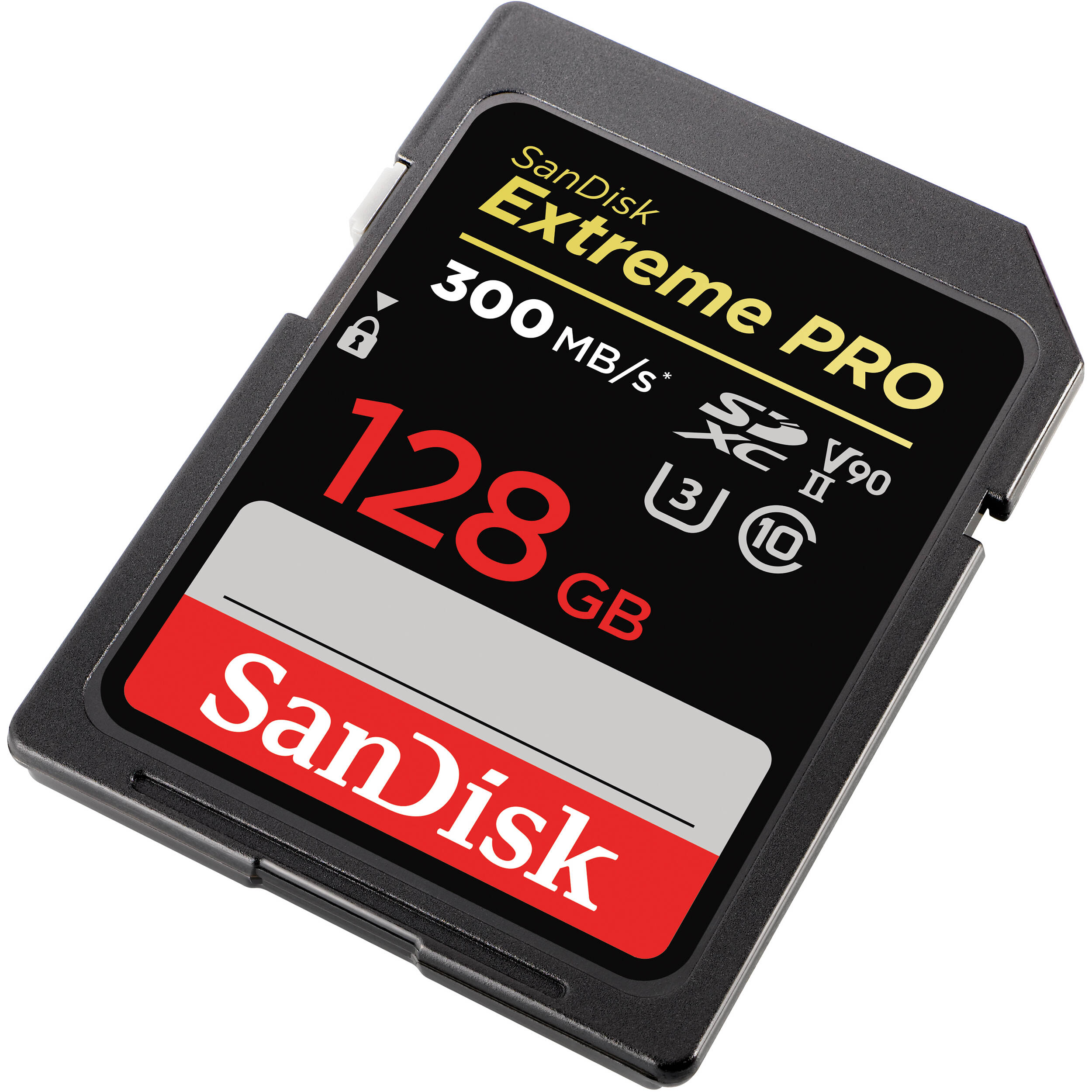 SanDisk 128GB Extreme PRO UHS-II SDHC Memory Card