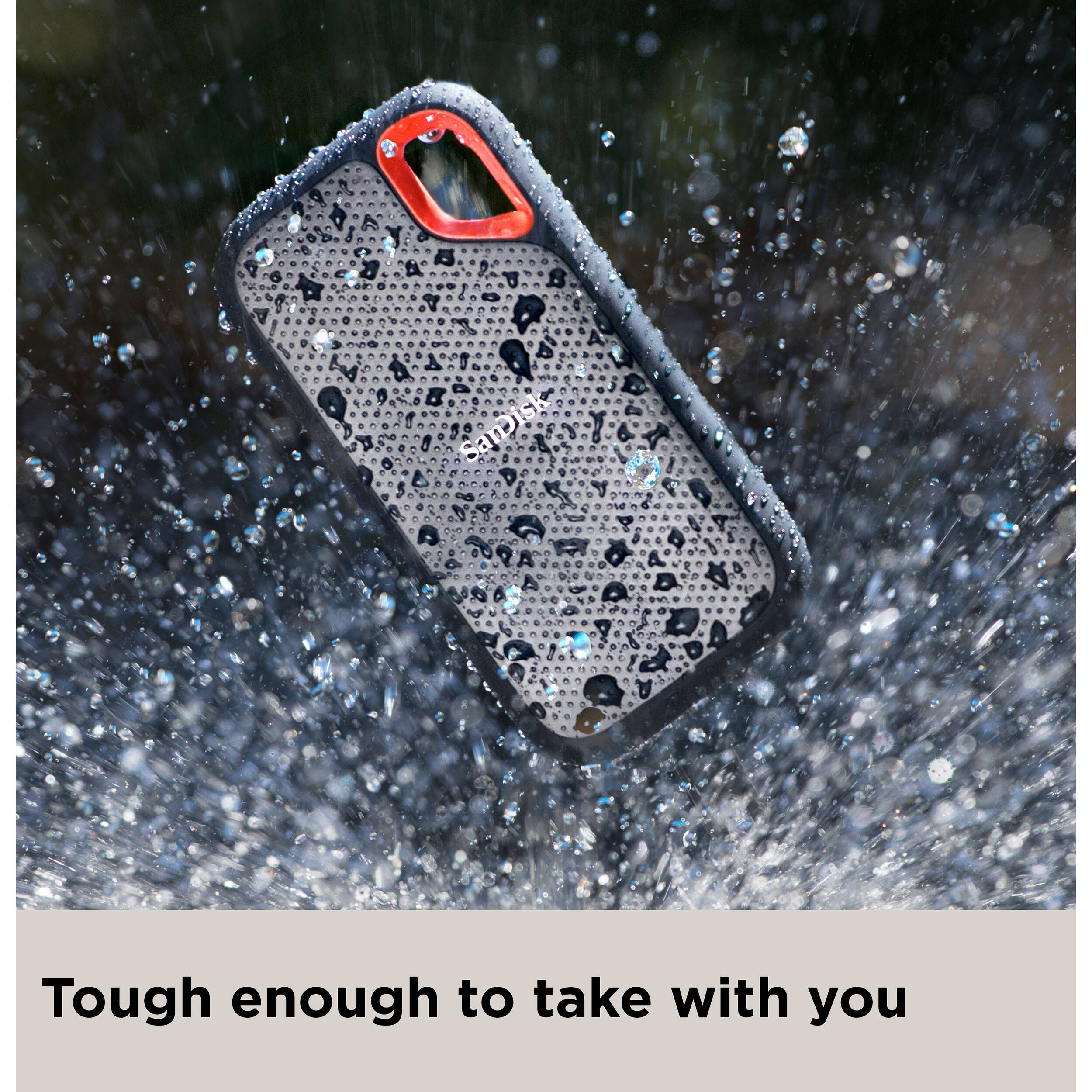 SanDisk 500GB Extreme Portable SSD V2 (1050 MB/s Read Speed)