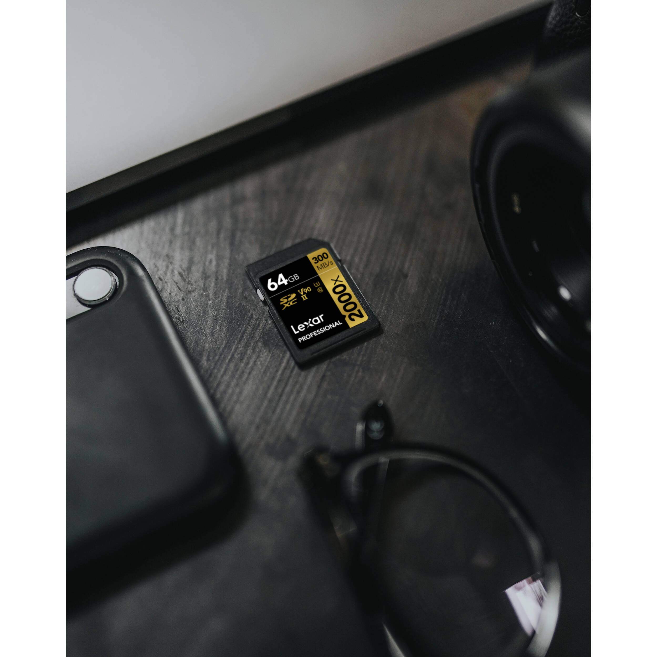 Lexar 64GB Professional 2000x UHS-II SDHC Memory Card