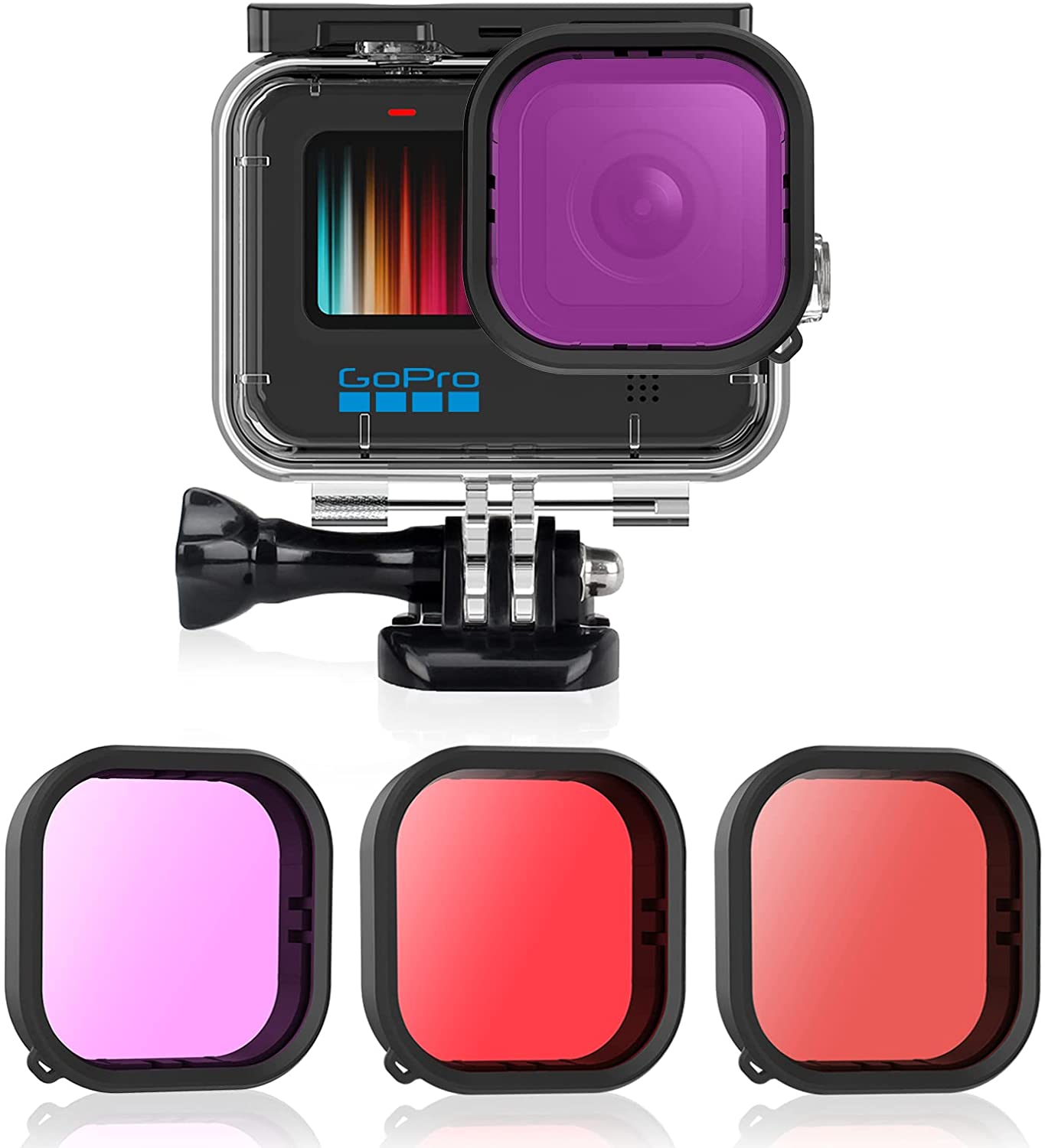 Protective Housing Case Shell Bracket for Gopro Hero 9 and Hero 10