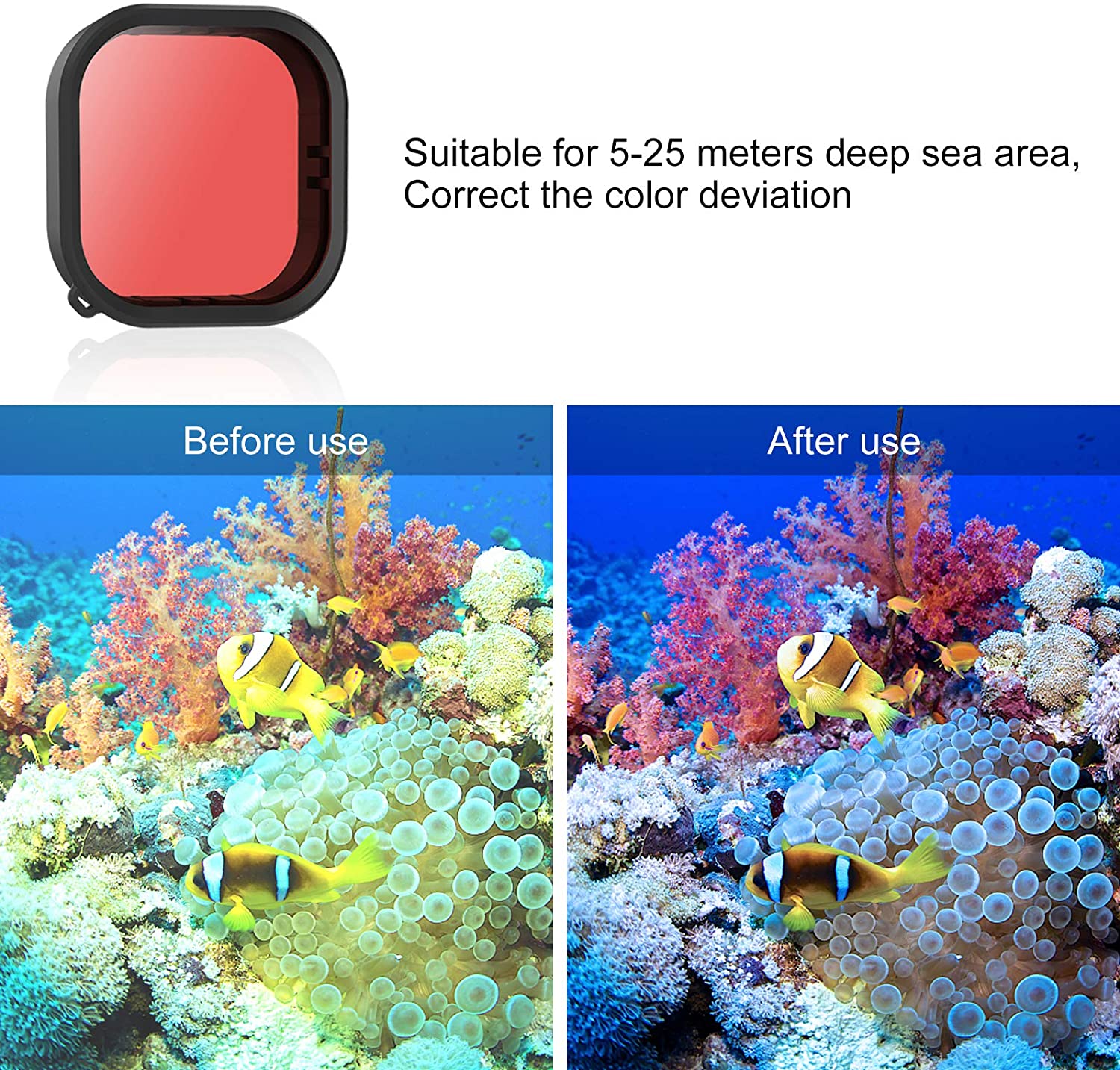 Protective Housing Case Shell Bracket for Gopro Hero 9 and Hero 10