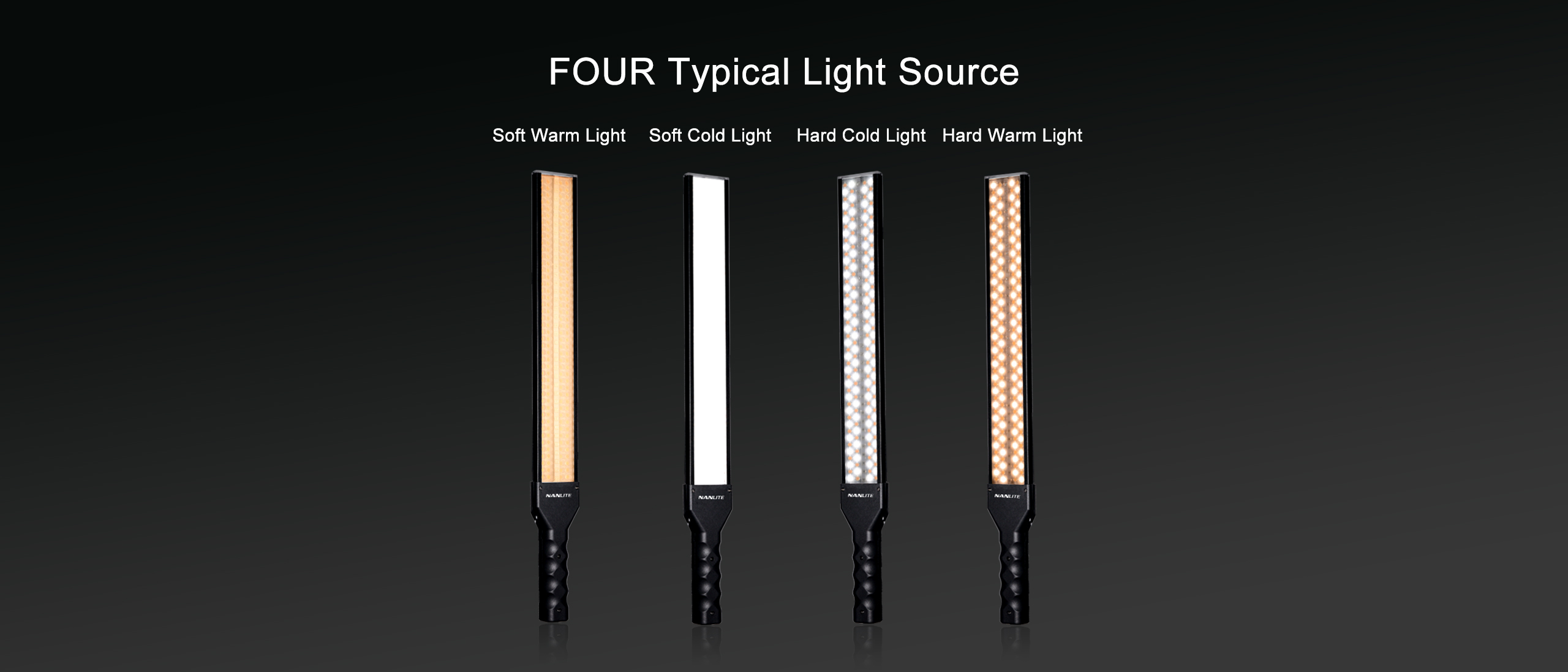 Nanlite MixWand 18 RGB Hard and Soft LED Light Painting Wand Battery Kit