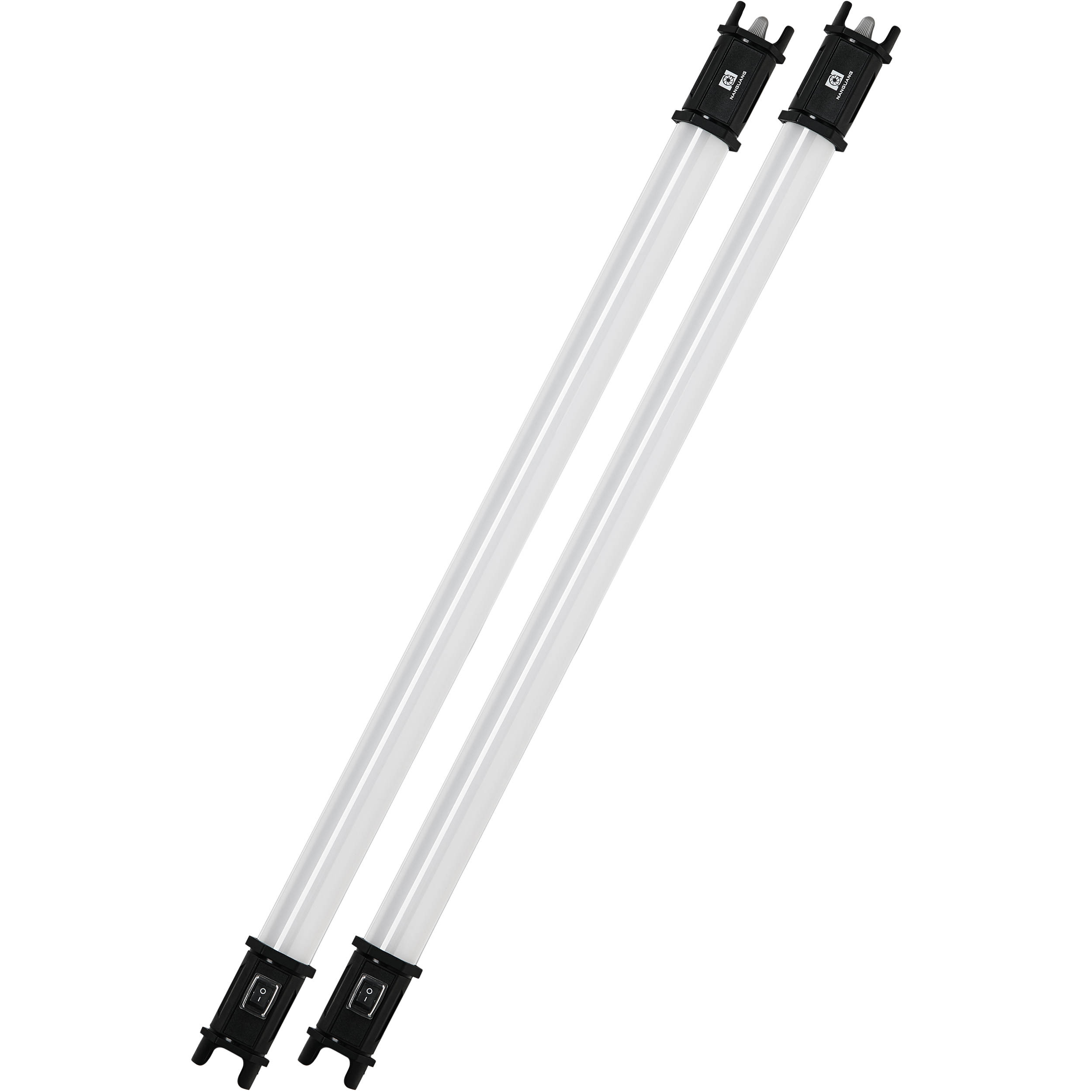 Nanlite PavoTube II 15C RGBWW LED Pixel Tube 2-Light Kit with Internal Battery (77CM)