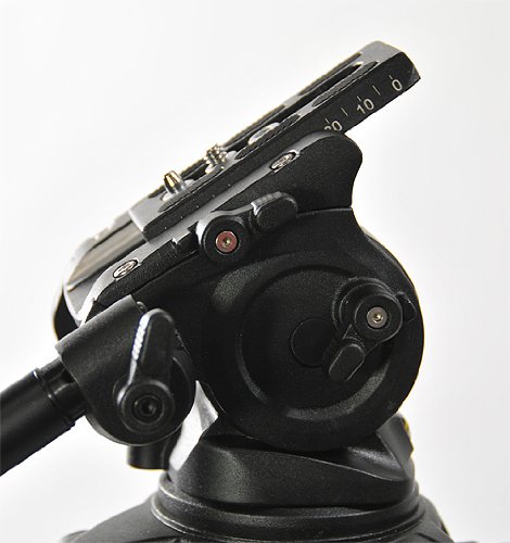 Fancierstudio Professional Video Camera Tripod FC-270 Pro Video Camera Tripod with Fluid Head By Fancierstudio FC-270