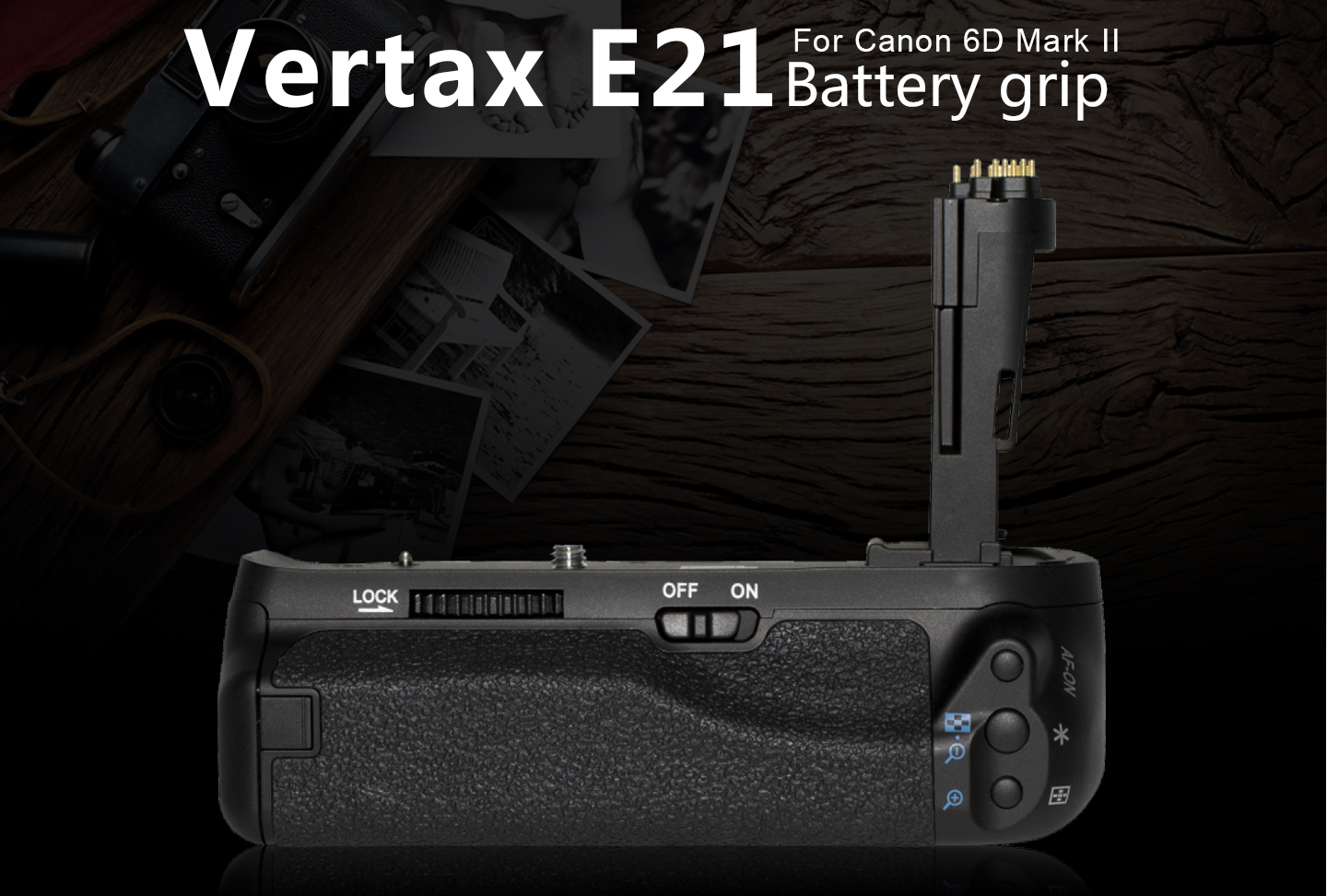 Pixel battery grip E21 for Canon 6D II
