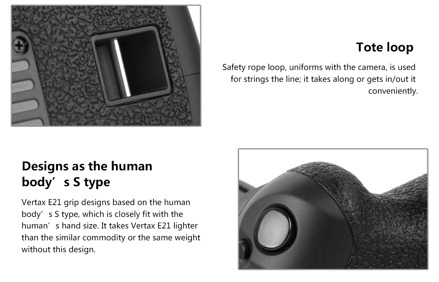 Pixel battery grip E21 for Canon 6D II